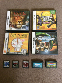 Nintendo/Gameboy Advance-9 Video Games from $10 each - As New