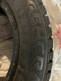 Set of 4 Winter Tires (195/60R15)