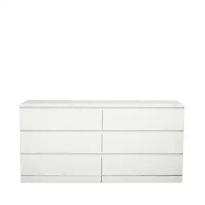 IKEA Malm Chest Of 6 Drawers White, View more