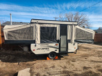 Tent trailer for sale.