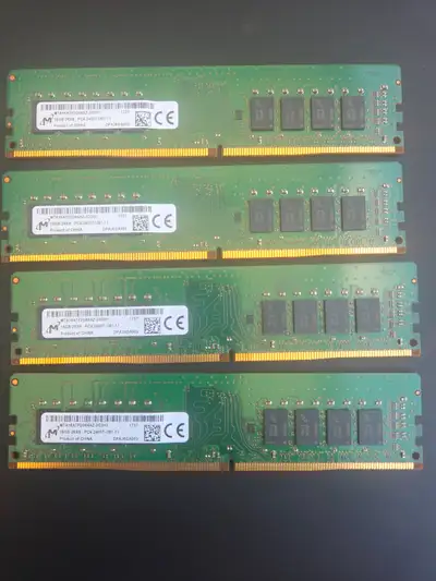 DDR4 Ram - 4 to 16 gb sticks, View more