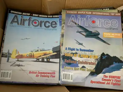 Air Force RCAF  aviation magazines, View more
