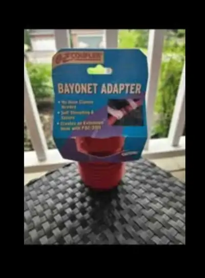RV sewer hose bayonet adapter, View more