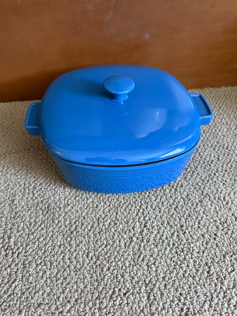 KitchenAid 6QT Porcelain Enamel Covered Casserole Dish