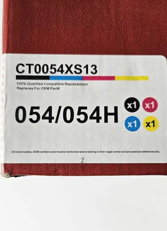Toner kingdom Toner Cartridge Combo CT0054XS13  054 / 054H in Printers, Scanners & Fax in City of Montréal - Image 3