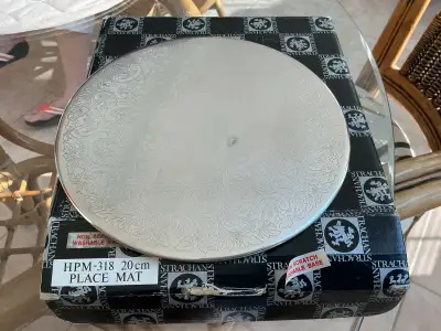 silver place mats set of 8, View more