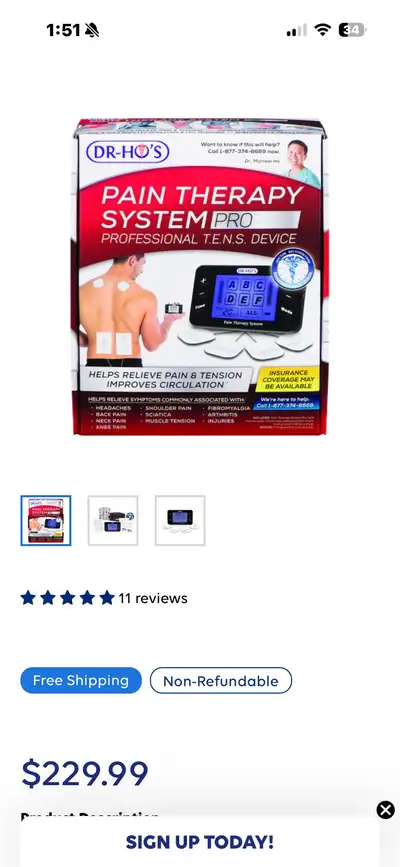  dr. ho’s pain therapy system , View more