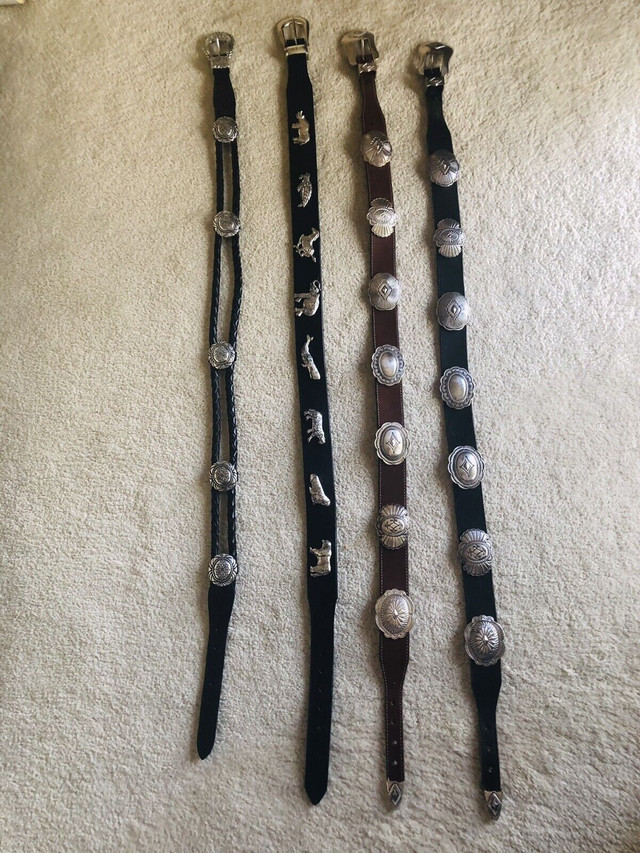 Beautiful Leather Belts w/Conchos in Women's - Bags & Wallets in Calgary - Image 2