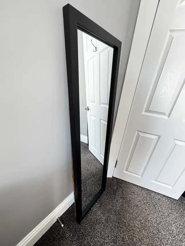 Black Framed Full Length Mirror 593258808880015363