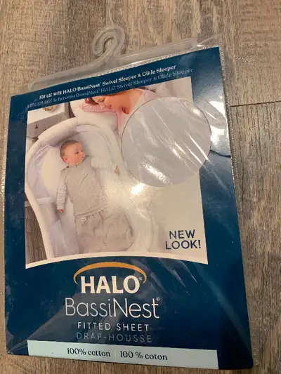 Halo bassinest fitted sheet, View more