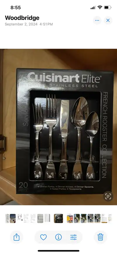 Cuisinart Elite Flatware Set, View more
