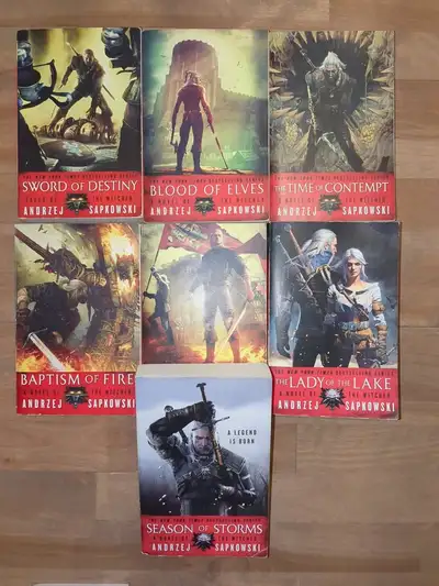 The Witcher book in great condition. Discover the great world of The Witcher in the way it was meant...
