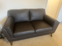 Love seat leather
