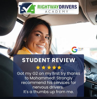 MTO Certified Driving Instructors Brampton G2- G Driving Lesson