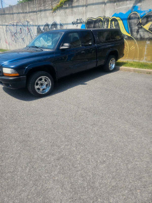 2003 Dodge Dakota Tissus noir