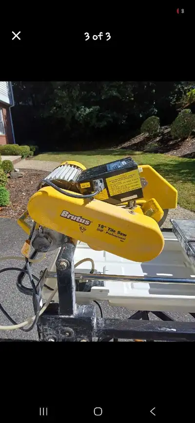 Brutus 18" Tile Saw, View more