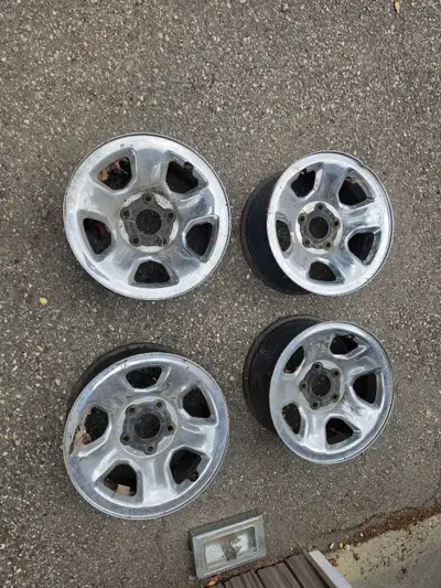Originally came off a 2004 Dodge Ram 1500 Bolt pattern is 5 x 5.5 inch In metric they are 5 x 139.7...