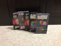 Cassettes vidéo VHS
