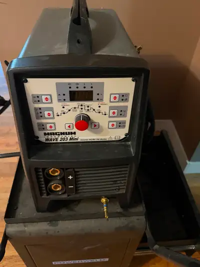 great little welder if your getting into aluminum, has a flex head finger control torch and or foot...