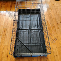 Canvas bottom cage 47" long