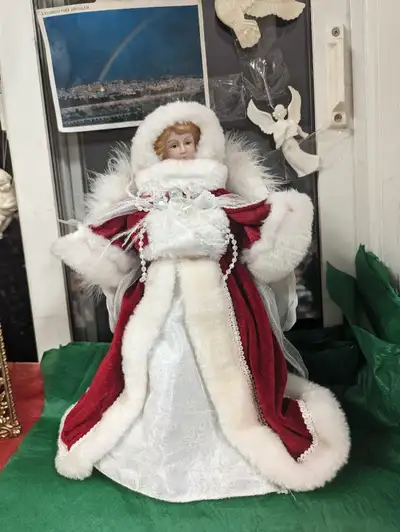 Beautiful Christmas Angel, a tree top or a centerpiece, View more