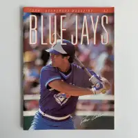 1984 Toronto Blue Jays Scorebook Magazine