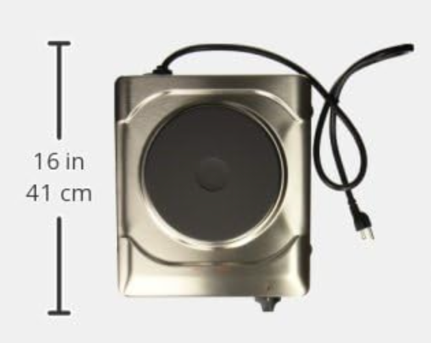 New Cadco Cast Iron Electric Single Element Hot Plate Stove in Stoves, Ovens & Ranges in City of Toronto - Image 3