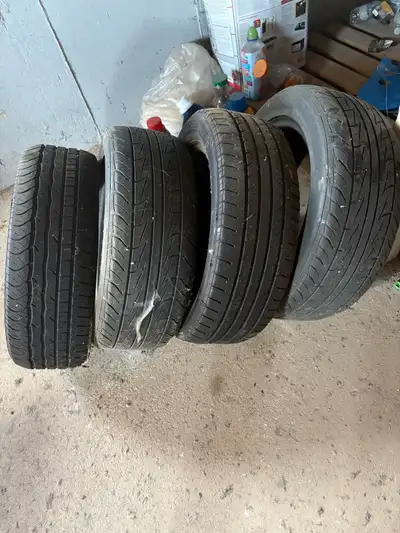 Four 205/55/16 all season tire good shape sold car don’t need them $200 frim call or text 285-0028 l...