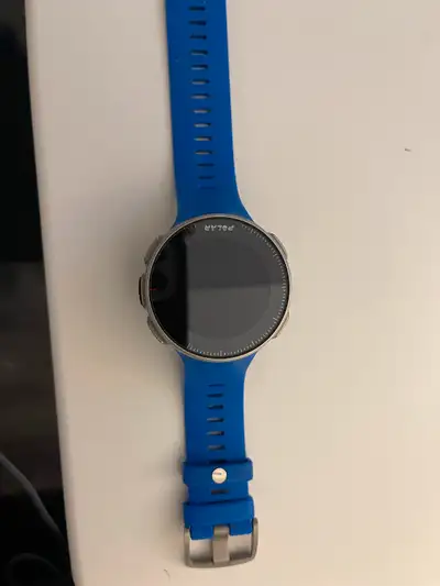 I am selling a blue Polar Vantage V watch. This watch is a high quality fitness tracking device that...