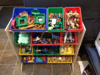 Children’s toy organizer perfect for daycare centre or room