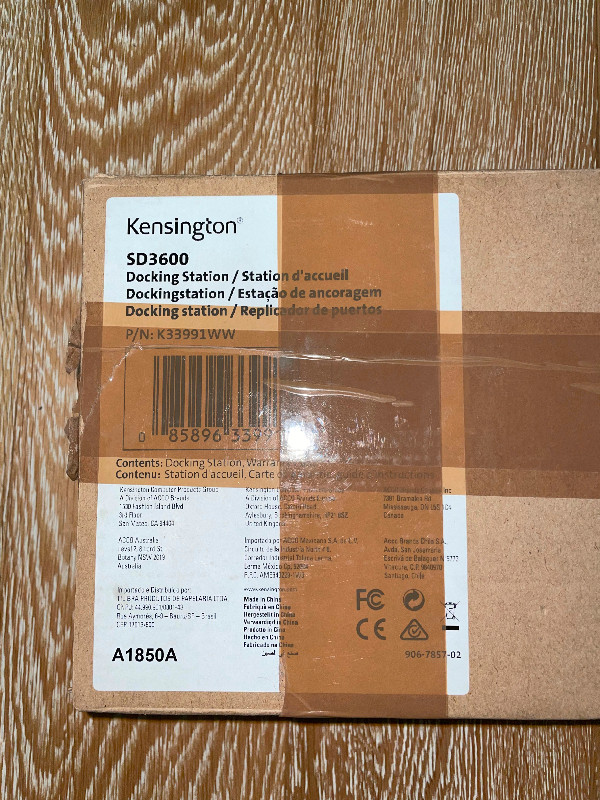 Kensington Docking Station in Laptop Accessories in City of Toronto - Image 2