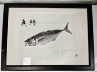 [FROM JAPAN] Real fish printing Gyotaku
