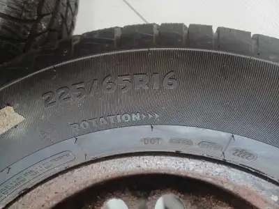 MOTOMASTER WINTER EDGE data code 2222, mint condition, used for one season only, on steel rims from...