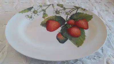 PORTMEIRION FINE CHINA PLATTER -  EDEN FRUITS - 15", View more