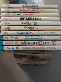 Jeux WiiU et Wii