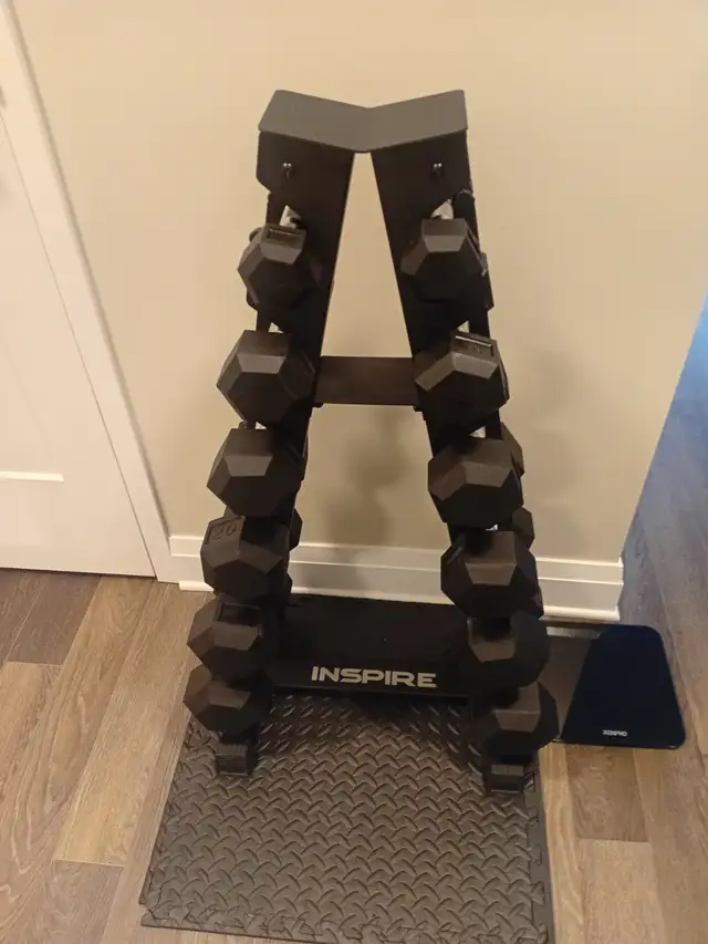 Inspire Dumbbells  With Rack547050325572986881