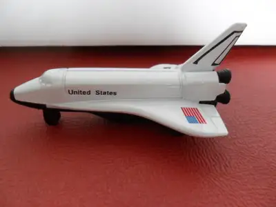Vintage Metal USA Space Shuttle Pull Back Toy. $10 New condition, View more