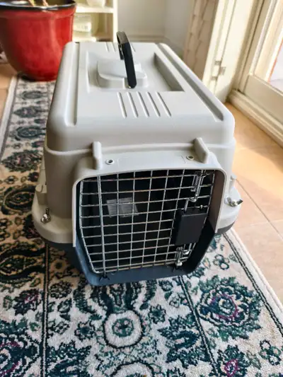 cat or small fog carrier, used a couple of tumed like new 50cm x33cm x 34cm
