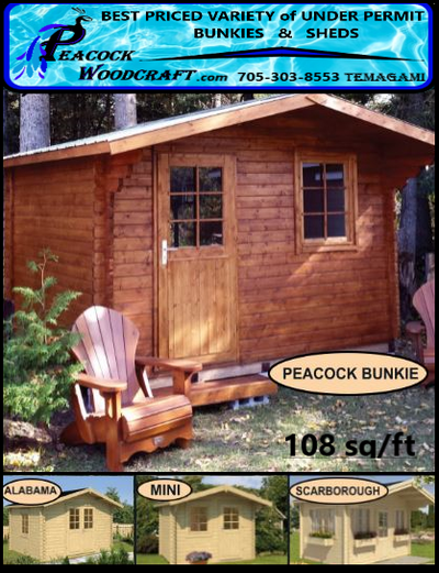 Specials on  Under Permit Bunkies & Sheds, View more
