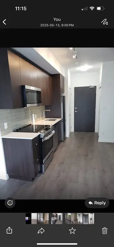 1bed+ Den condo for rent