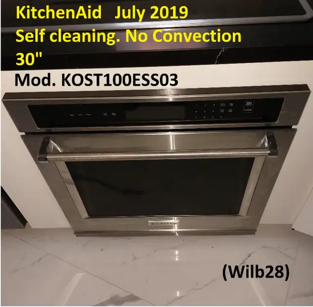 Wall Oven - KitchenAid, 30(w), High End, 2019 in Stoves, Ovens & Ranges in Markham / York Region - Image 2