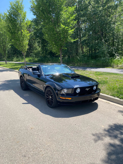 Mustang GT convertible less than 50km