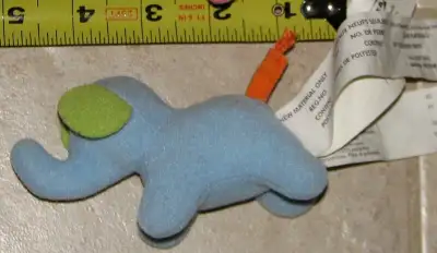 Mini Ikea Blue Elephant Plush Stuffed Animal Toy, View more