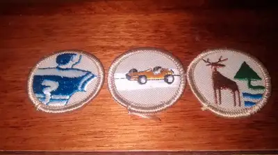 3 retro Never used Canada Scouts badges. 1990s. $5 for the trio total. Pick up in Etobicoke