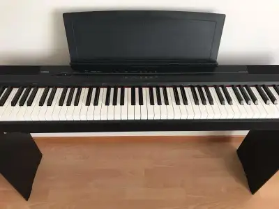 Yamaha Piano P105 + stand + Pedal (88 weighted keys), View more