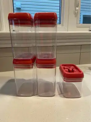 Airtight kitchen canister set, View more