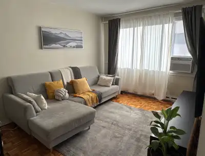 Canapé sectionnel gris, View more