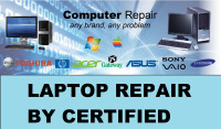 COMPUTER / LAPTOP REPAIR BY CERTIFIED TECH**COMPETITIVE RATES