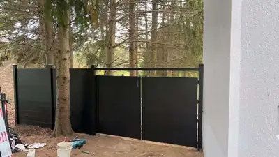 Aluminum fence - Powder coating finished Delivery and installation are also alliable, please check o...