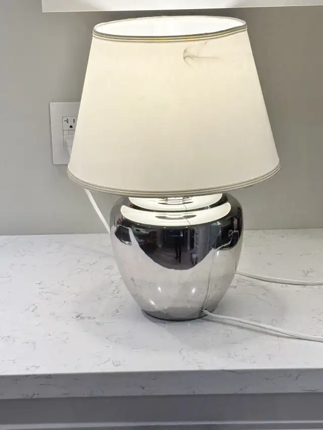 Table Lamp from IKEA with LED bulb in Indoor Lighting & Fans in Oakville / Halton Region - Image 6